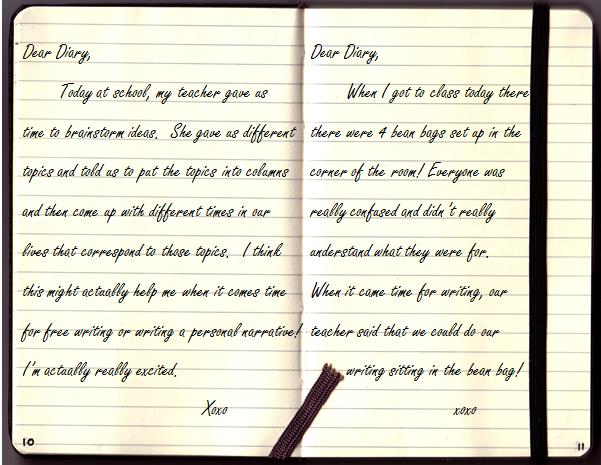 Diary Entry Writing Printable Worksheet By Christina - vrogue.co